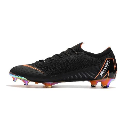 Nike Mercurial Vapor XII FG Niños - Negro Naranja_10.jpg